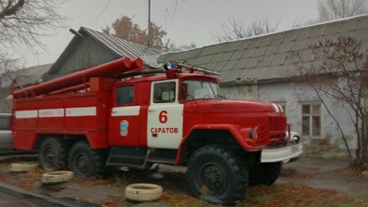 В саратовском селе горел жилой дом