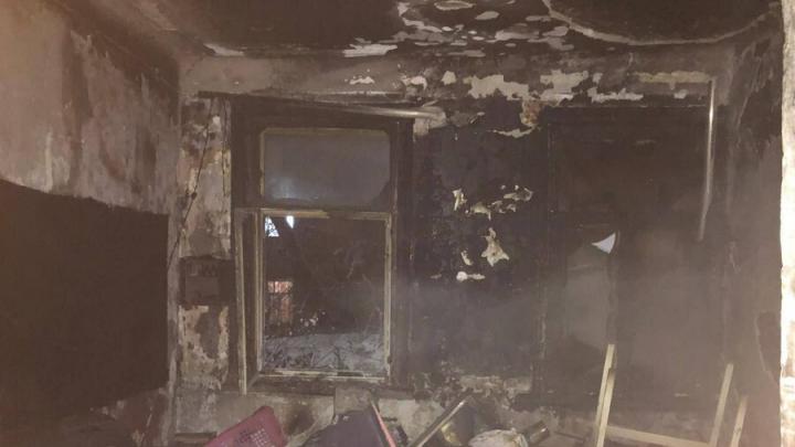 Пенсионерка пострадала на пожаре в Саратове