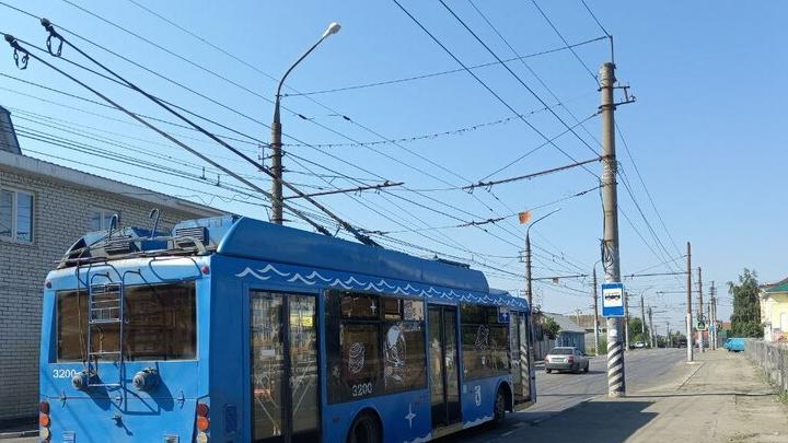 В Саратове прервано движение трех троллейбусных маршрутов