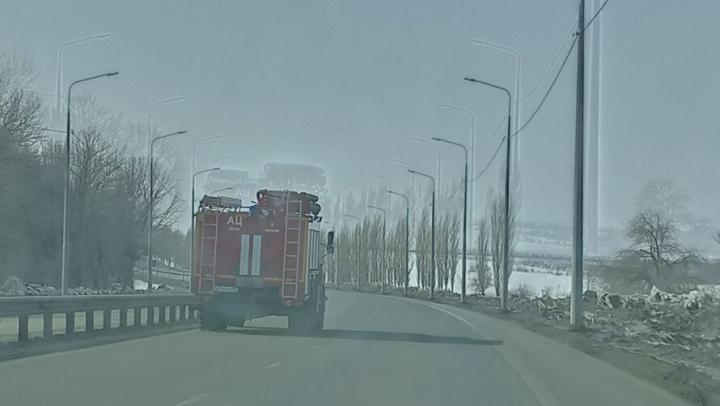 Две дачи сгорели в Ленинском районе саратова
