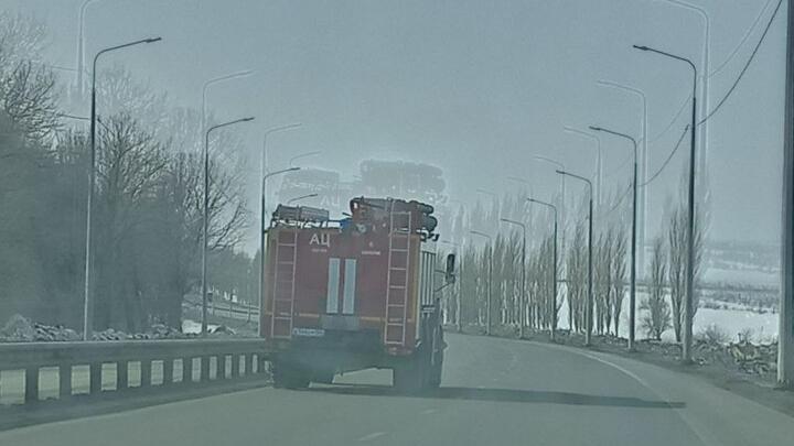 В Балаковском районе произошел пожар в строящемся здании