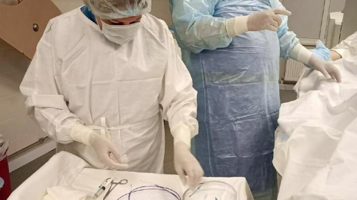 В сосудистом центре при Энгельсской горбольнице №2 за год проведено 1200 стентирований