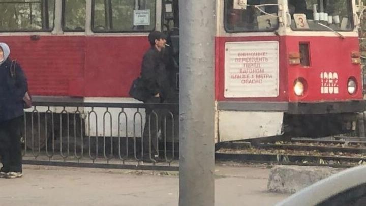 В Саратове прервано движение двух трамвайных маршрутов