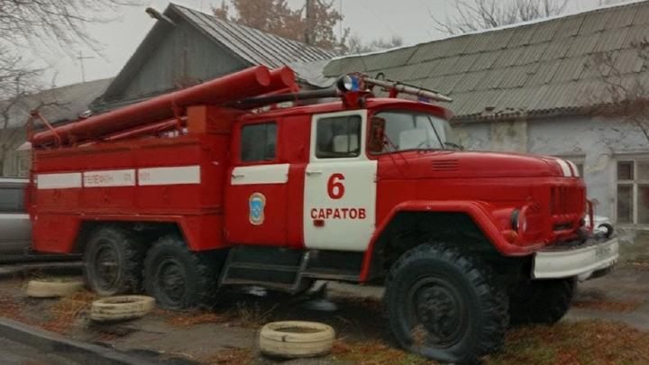 В Балакове загорелся мусоропровод в жилом доме