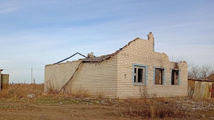 В Саратовской области полыхали два дома