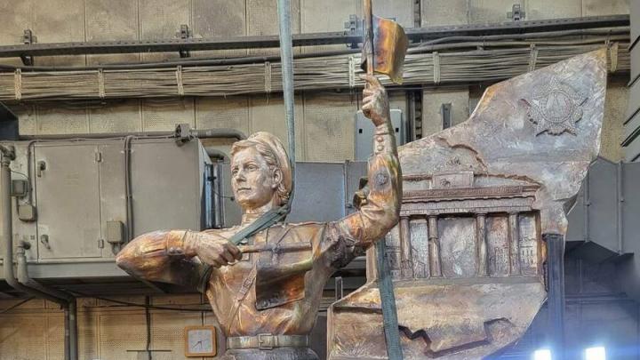 Завершается отливка саратовского памятника Марии Лиманской