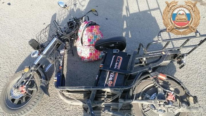 Водитель электровелосипеда пострадал в ДТП с 