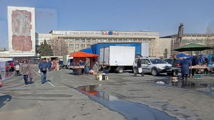 В майские праздники в  Саратове не будет ярмарок на Театральной