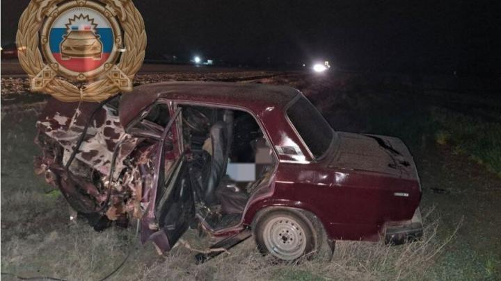 В тройной аварии в Марксовском районе погиб водитель 