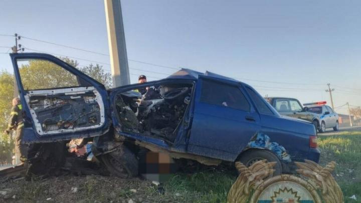 Молодой водитель разбился на 