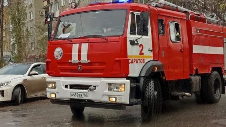 Ночью на Лунной произошел пожар в пятиэтажке
