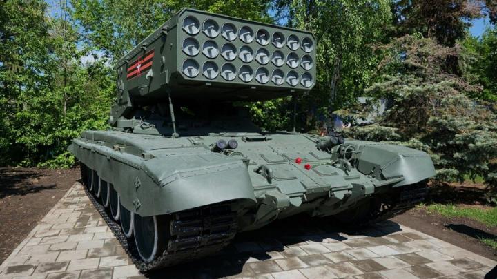 В Парке Победы появился новый экспонат военной техники