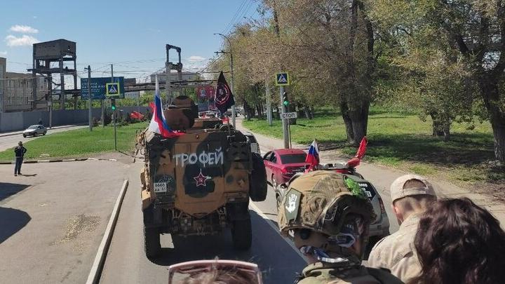 В Саратове состоялся бронепробег