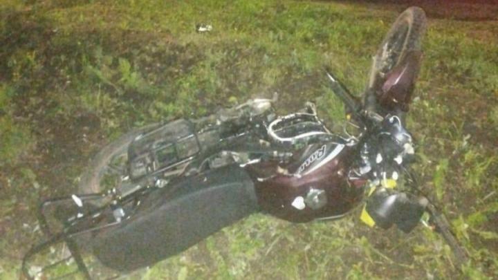 В Балашове подросток на мопеде попал в больницу после ДТП с 