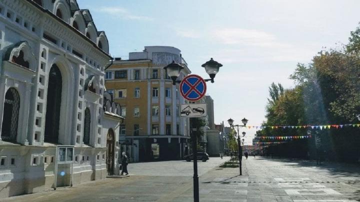 На улице Волжской в Саратове запретят ездить грузовикам