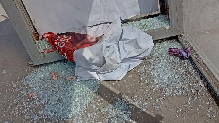 В Саратове вандалы взорвали остановку