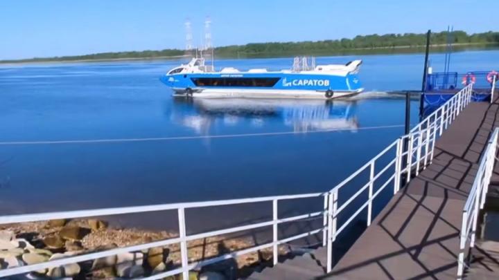 Возрождение пассажирских перевозок по Волге: из Балаково в Саратов вышел первый 