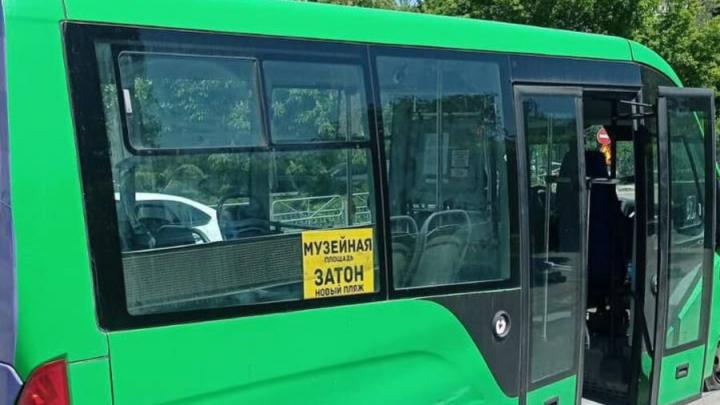 До нового пляжа в Затоне пустили автобус