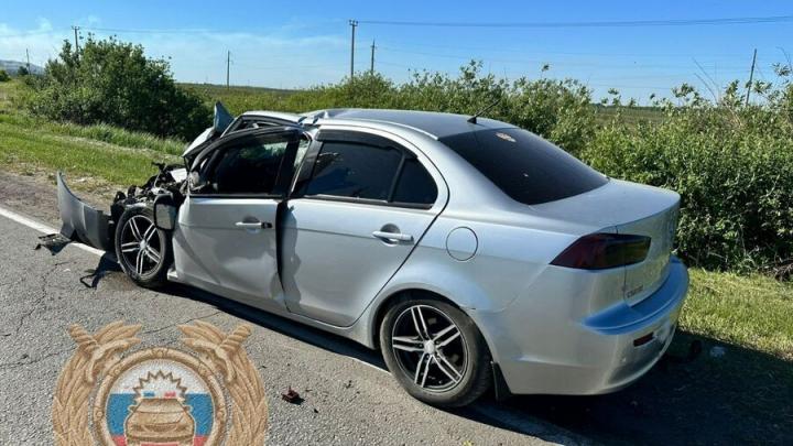 В массовом ДТП в Балаковском районе пострадал водитель иномарки
