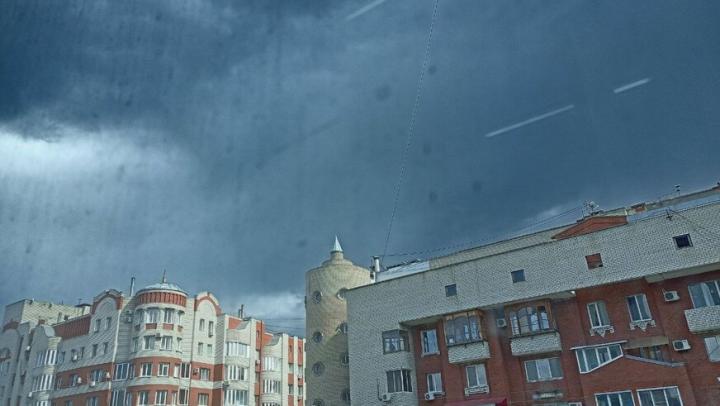 Град обрушился на Саратов