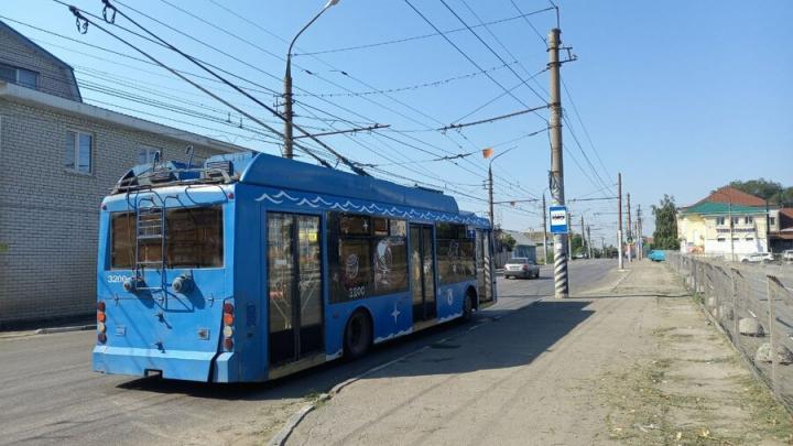 В Саратове прервалось движение двух троллейбусных маршрутов