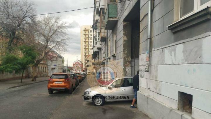 В Саратове водитель 