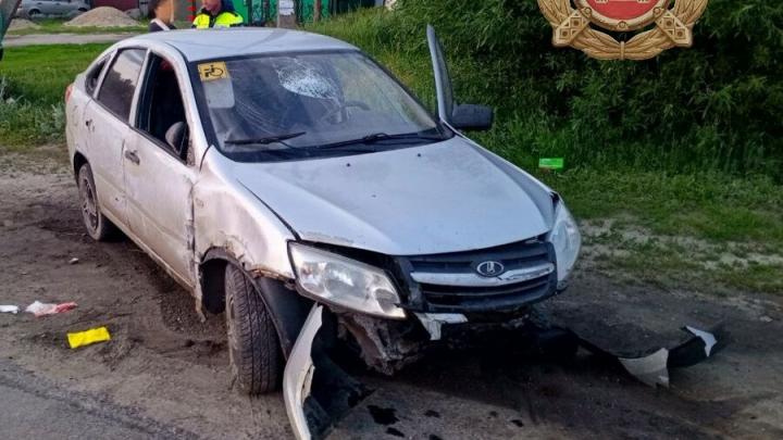 18-летний водитель врезался в ограждение моста в Калининске