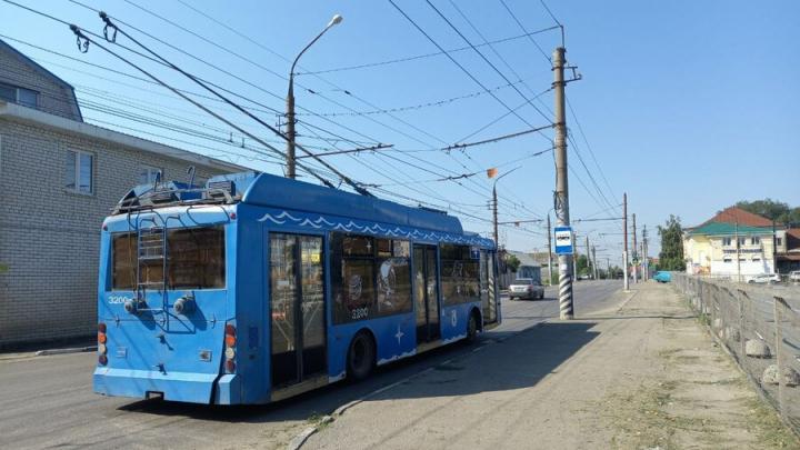 В Саратове прервалось движение троллейбусного маршрута №15