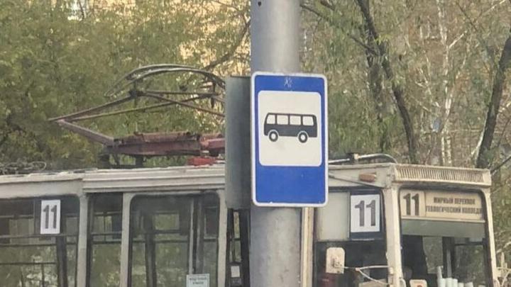 В Саратове остановились трамваи маршрута №11