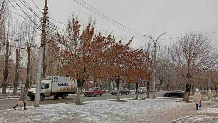 В выходные в Саратовской области ожидается мокрый снег, с понедельника - похолодание