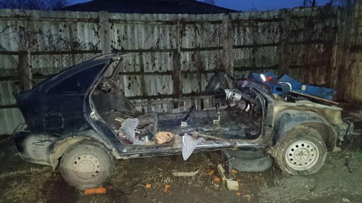 «Приору» саратовца угнали и превратили в кабриолет