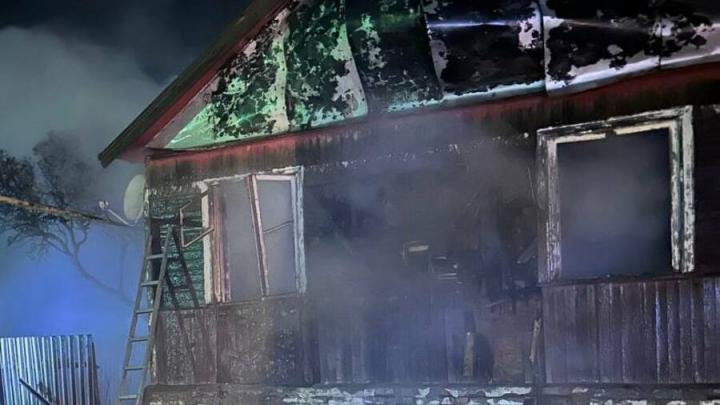 Пожилой мужчина погиб на пожаре под Балашовом