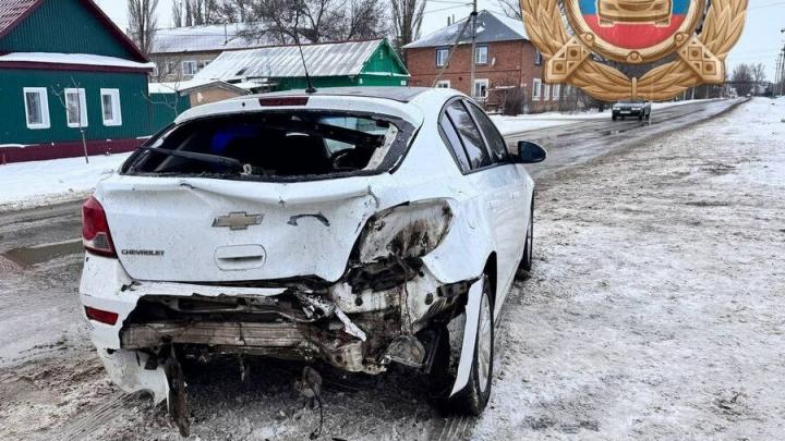 Массовая авария случилась в Красном Куте перед Новым годом