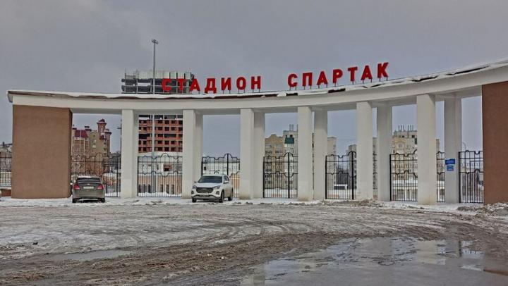 На стадионе «Спартак» в Саратове снова заработал каток