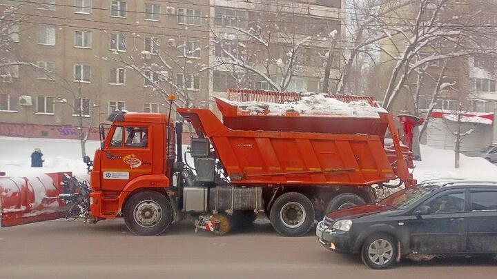 В Саратове за сутки вывезли 47 тысяч кубометров снега