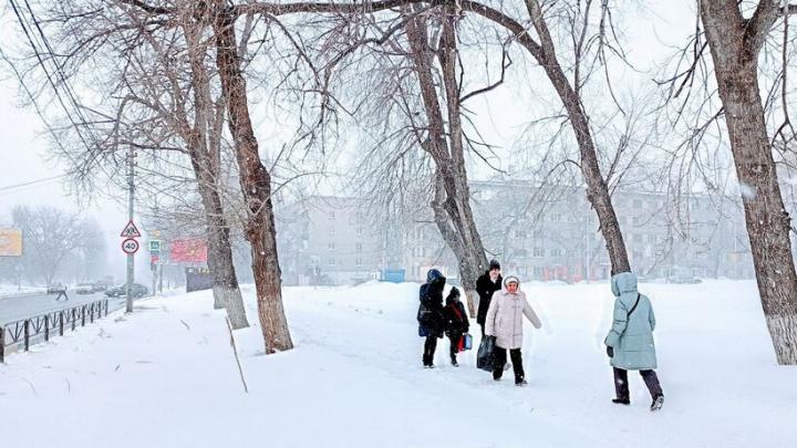Температура упадет до -24 в Саратовской области