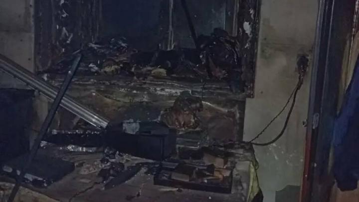 Мужчина погиб на пожаре в Пугачевском районе
