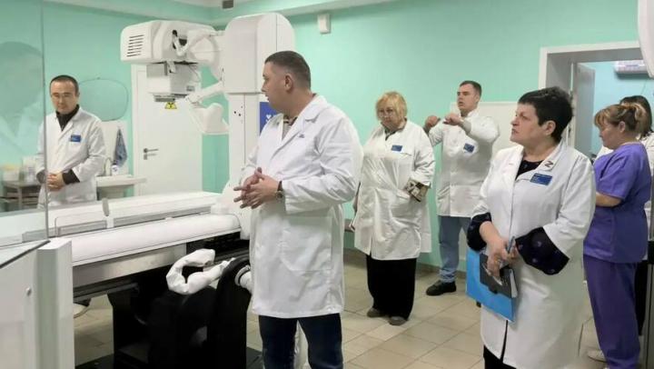Новое оборудование в больнице под Саратовом позволило пройти 9 тысячам пациентам рентген-обследование