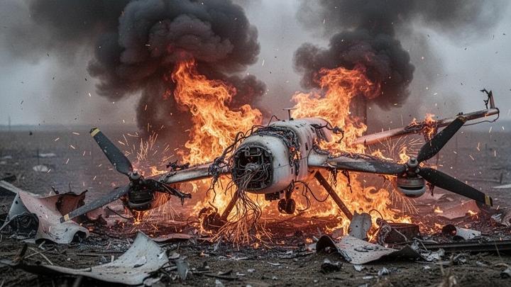Саратовская область попала под атаку пяти дронов этой ночью