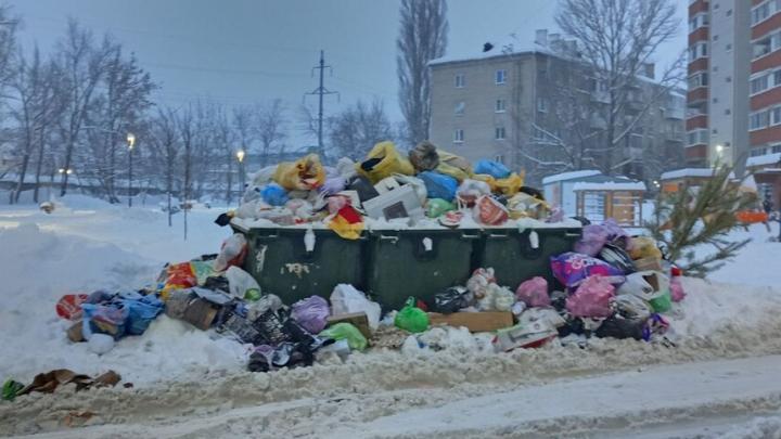 В Саратове с начала года нашли более 400 нарушений уборки во дворах