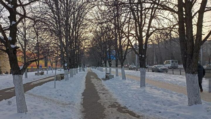 В Саратовской области ожидается морозный день без осадков