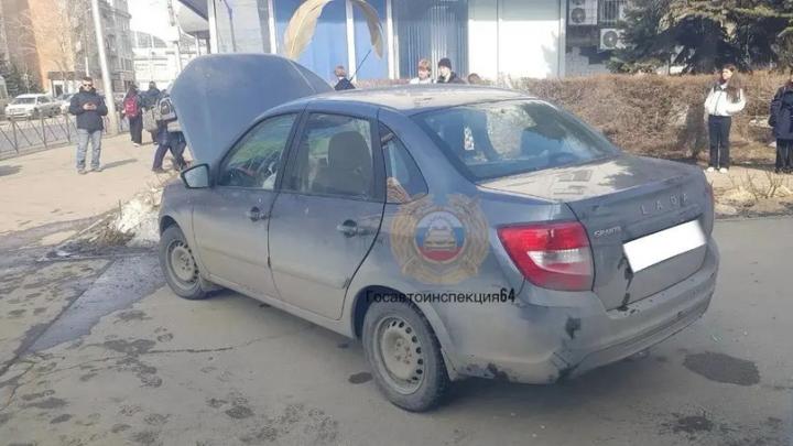 В центре Саратова прохожая пострадала в ДТП