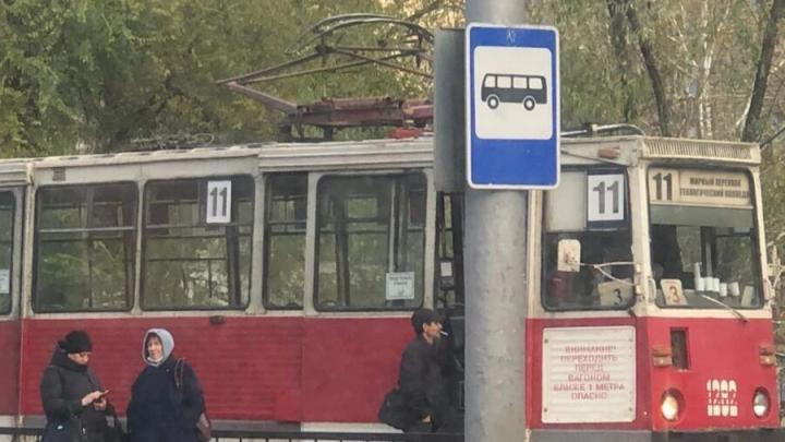 В Саратове автобус за 10 рублей заменит трамвай №11 на время ремонта путей