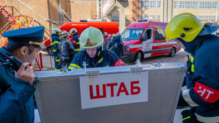 Персонал Балаковской АЭС и пожарные успешно отработали профессиональные навыки в ходе совместных плановых учений