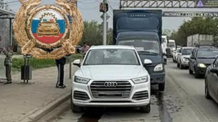Водитель Audi пострадала в ДТП с 