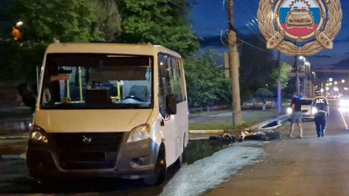 Водитель питбайка оказался в больнице после ДТП с 