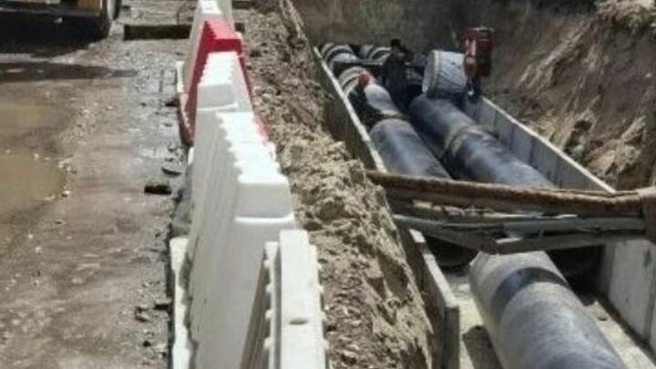 Реконструкция теплосетей на улице Степана Разина в Саратове: смонтировано более 700 метров новых труб