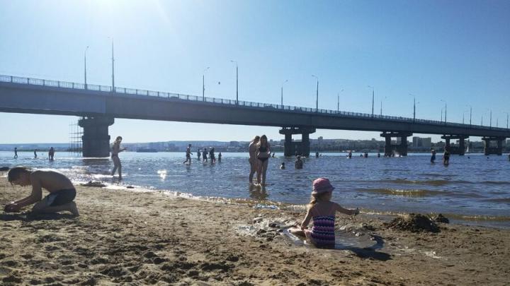 В Саратове ограничили доступ на пляж «Городские пески»