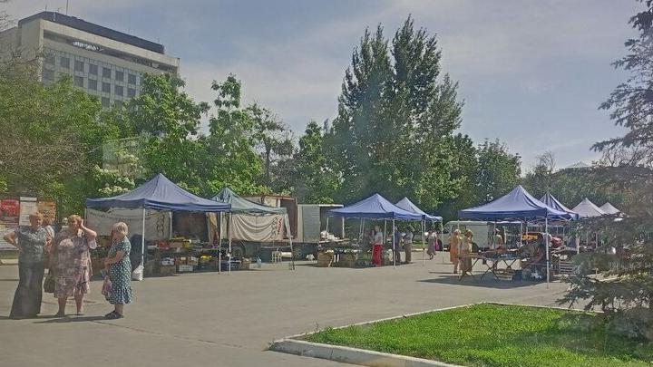 В Саратове на Театральной площади до конца июня развернётся ежедневная ярмарка