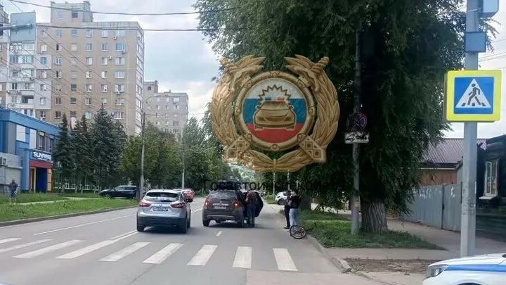 Мальчик на велосипеде угодил под иномарку на Большой Горной в Саратове